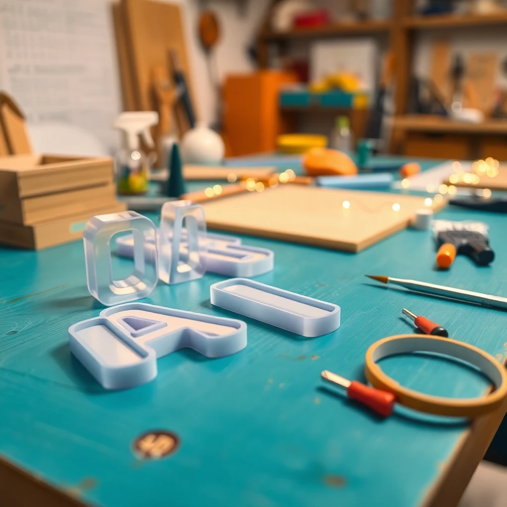 3D Signs and Design workspace
